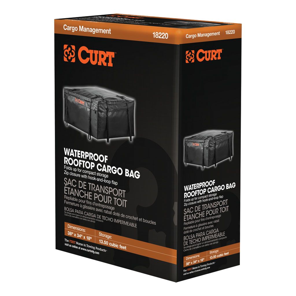 CURT Weatherproof Vinyl Cargo Bag (96cm x 86cm x 46cm)