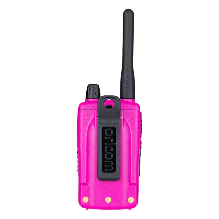 Oricom Pink IP67 5 Watt Handheld UHF CB Radio