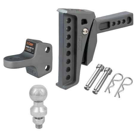 CURT Rebellion XD ShockDrop Ball Mount Kit