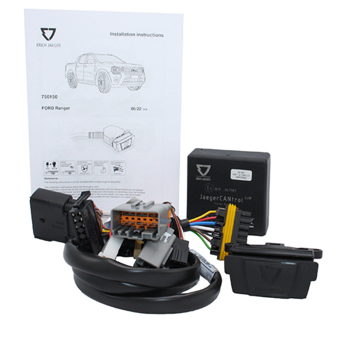 TAG Heavy Duty Towbar & Direct Fit Wiring for Next-Gen Ford Ranger (06/2022 - 12/2024), Volkswagen Amarok (12/2022 - on) - Cab Chassis Models
