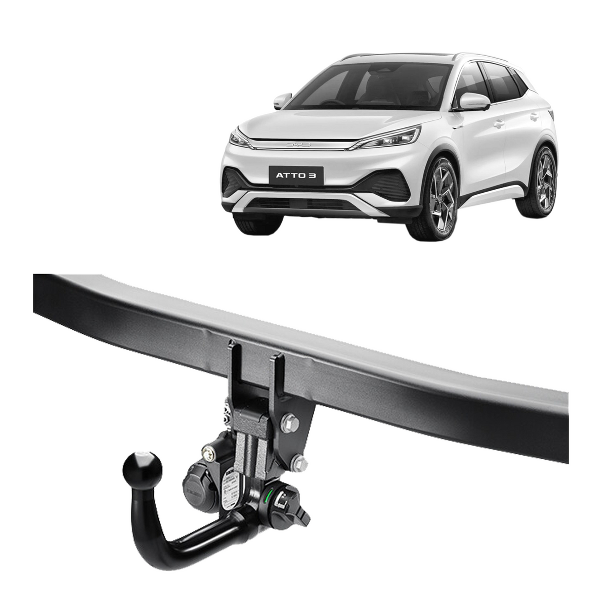 Brink Detachable Towbar & Direct Fit Wiring for BYD Atto 3 (2022 - on)