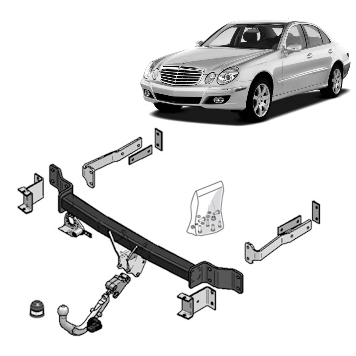 Brink Towbar for MERCEDES-BENZ E-CLASS (03/2003 - 07/2009)