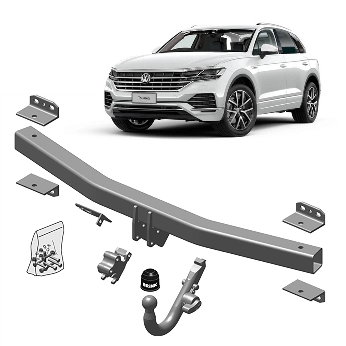 Brink Detatchable Towbar for Volkswagen Touareg (09/2003 - 03/2018)