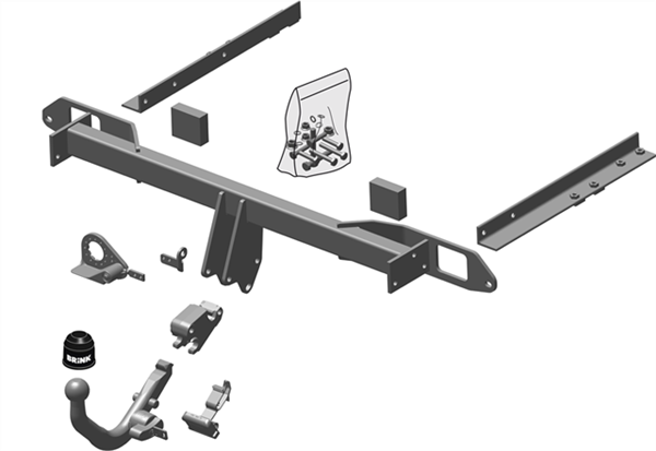 Brink Towbar for Opel Insignia (09/2010 - 12/2013)