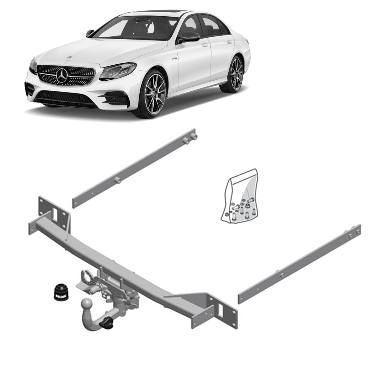 Brink Towbar for MERCEDES-BENZ E-CLASS (08/2009 - on)