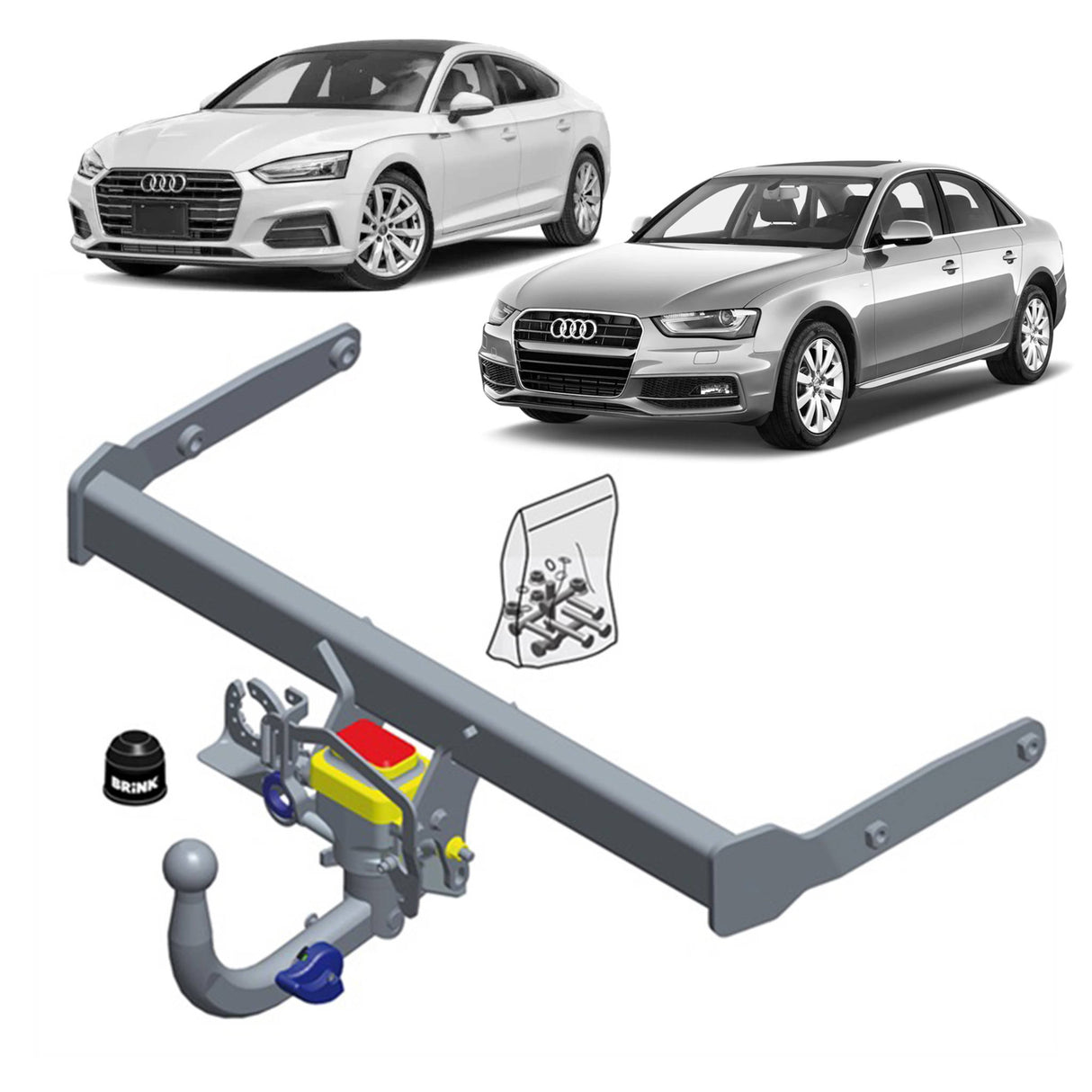 Brink Towbar for Audi A4 (08/2015 - 09/2019), Audi A4 (05/2015 - 09/2019), Audi A5 (01/2020 - on)