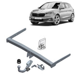 Brink European Style Towbar & Universal Wiring for Skoda Karoq (07/2017 - on)