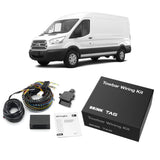 TAG Towbar, Rear Step & Direct Fit Wiring for Ford Transit Custom (02/2014 - 05/2016)