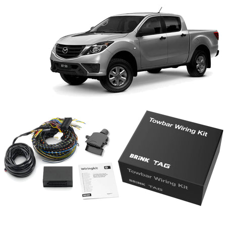 TAG Heavy Duty Towbar & Direct Fit Wiring Kit for Mazda BT-50 UP/UR Series Cab Chassis (11/2011 - 07/2020)