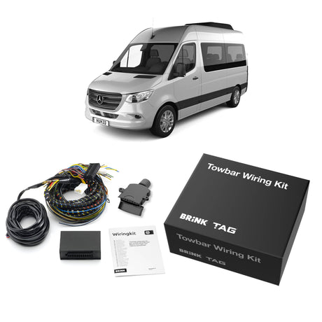 TAG Heavy Duty Towbar & Direct Fit Wiring for Mercedes Benz Sprinter Van 904, VS30 Wide Chassis (01/2019 - On)