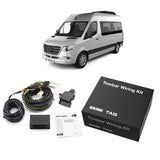 TAG Heavy Duty Towbar & Direct Fit Wiring for Mercedes-Benz Sprinter Van - 5,0T Narrow Chassis MWB (907 Series,519 Variant) (01/2019 - On)