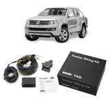 TAG Heavy Duty Towbar & Direct Fit Wiring Kit for Volkswagen Amarok Tub Models With Rear Step (09/2010 - 12/2022)