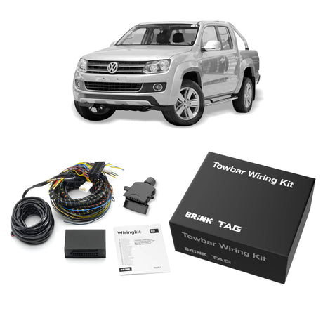 TAG Heavy Duty Towbar & Direct Fit Wiring for Volkswagen Amarok Cab Chassis No Rear Step (02/2011 - 12/2022)