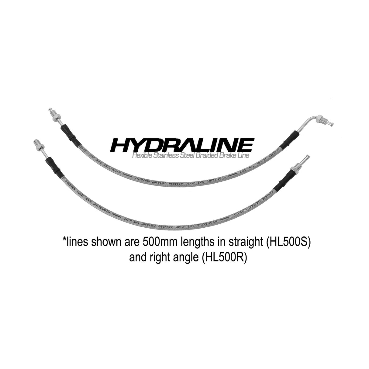 Hydraline Brake Line 500mm Length