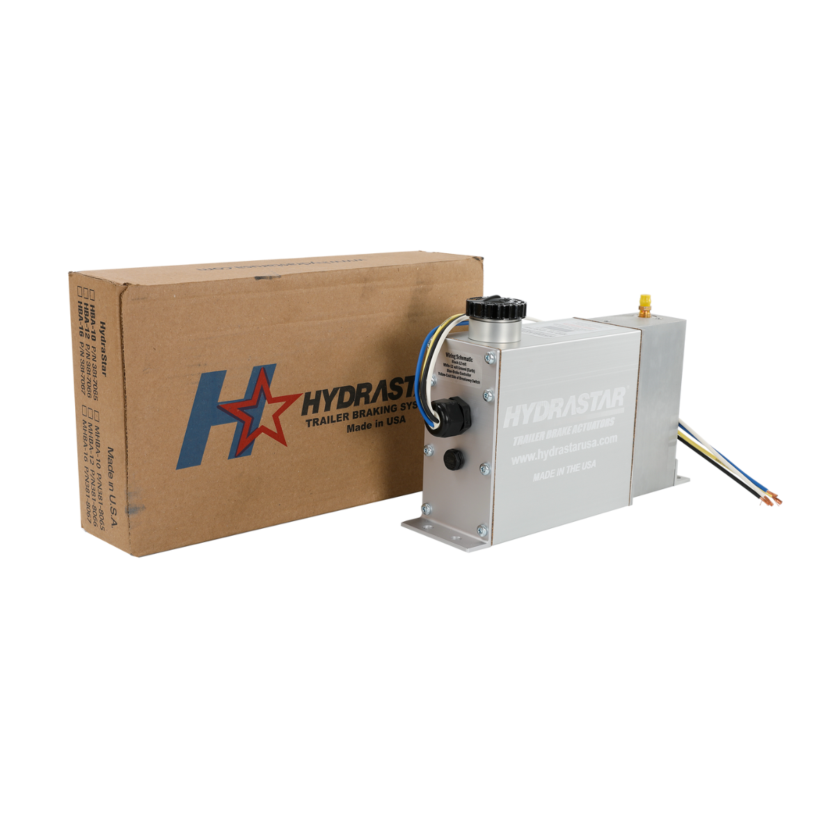 Hydrastar Brake Actuator - Electric Over Hydraulic - HBA12 1200psi