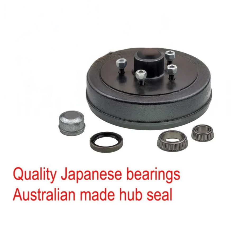 LoadForce 9x1 3/4 Inch Hub Drum HT Stud SL Bearings