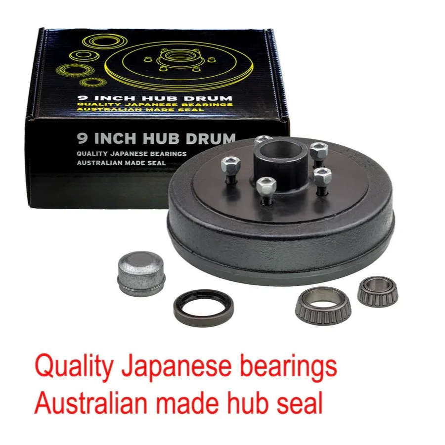 LoadForce 9x1 3/4 Inch Hub Drum HT Stud SL Bearings