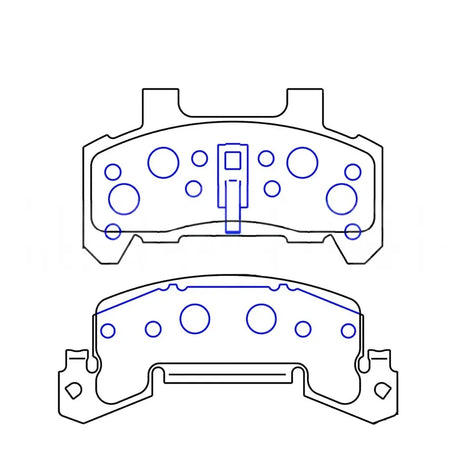 Loadforce Kodiak Disc Brake Pads (Pair) (USA Trailers)