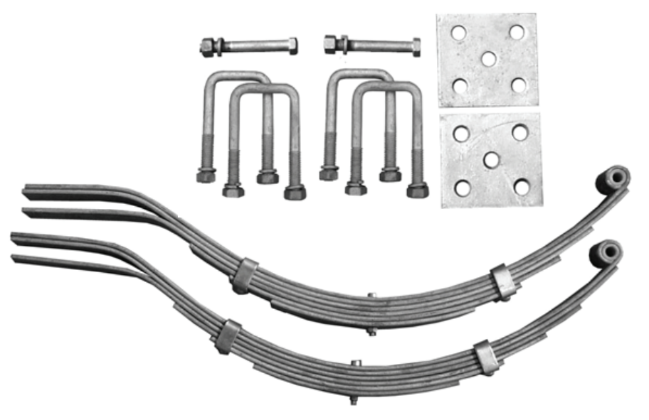 Dunbier 4 Leaf Spring Kit (Zinc Tech)