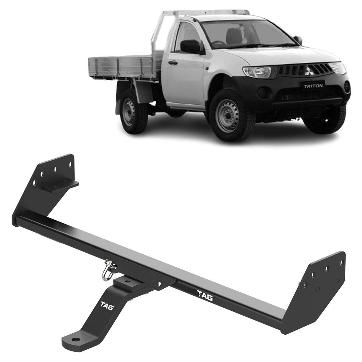 TAG Standard Duty Towbar for Mitsubishi Triton ML MN No Rear Step (09/2006 - 04/2015)