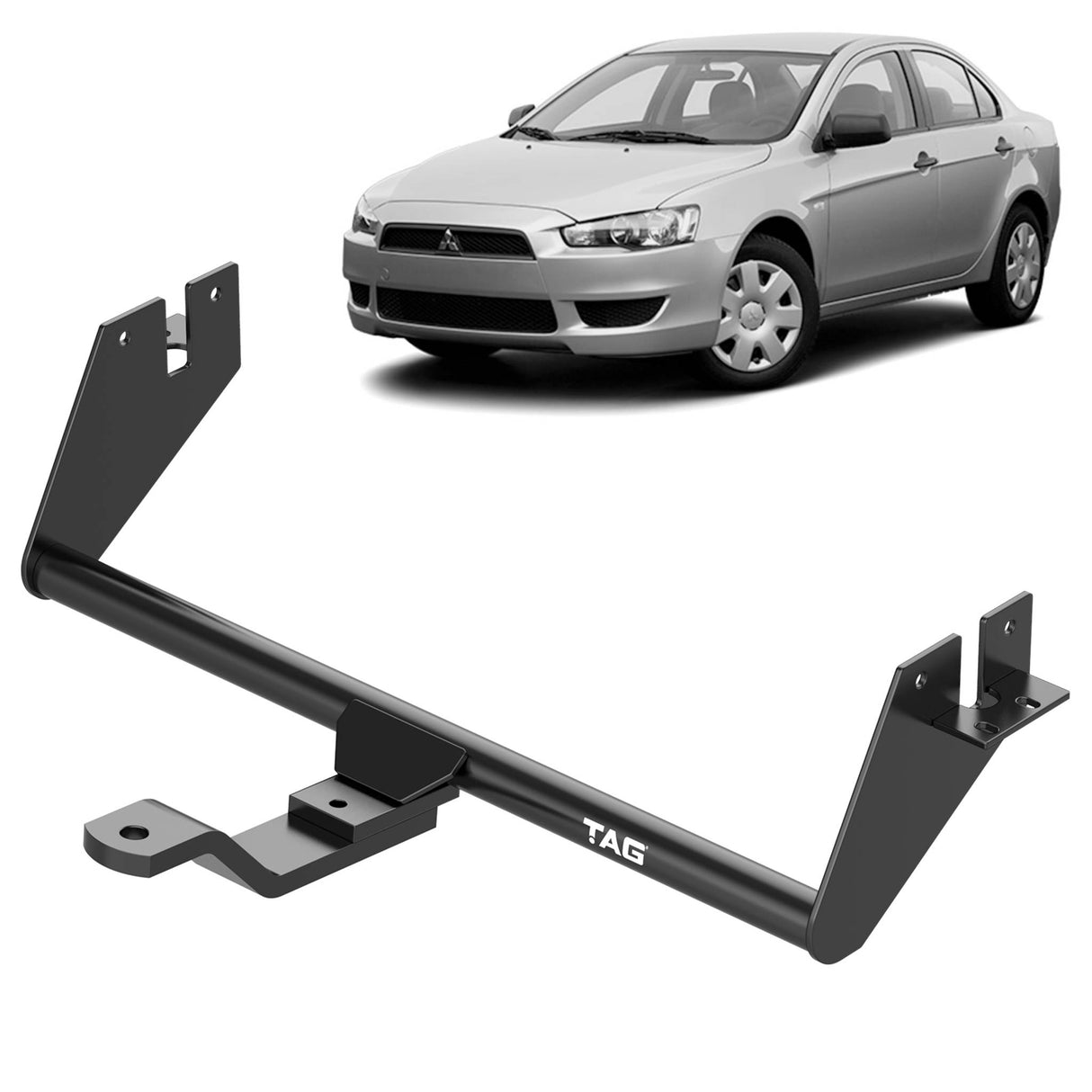 TAG Standard Duty Towbar for Mitsubishi Lancer (09/2007 - 10/2011), Lancer Sportback (09/2007 - 10/2011)