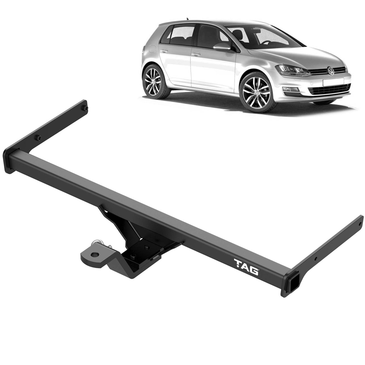 TAG Standard Duty Towbar & Universal Wiring for Volkswagen Golf 7 Hatchback (08/2013 - 01/2021)