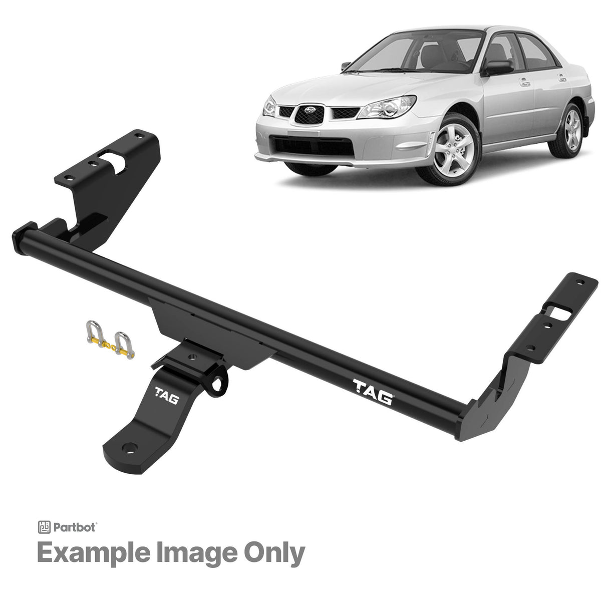 TAG Standard Duty Towbar for Subaru Impreza (01/1993 - 08/2007)