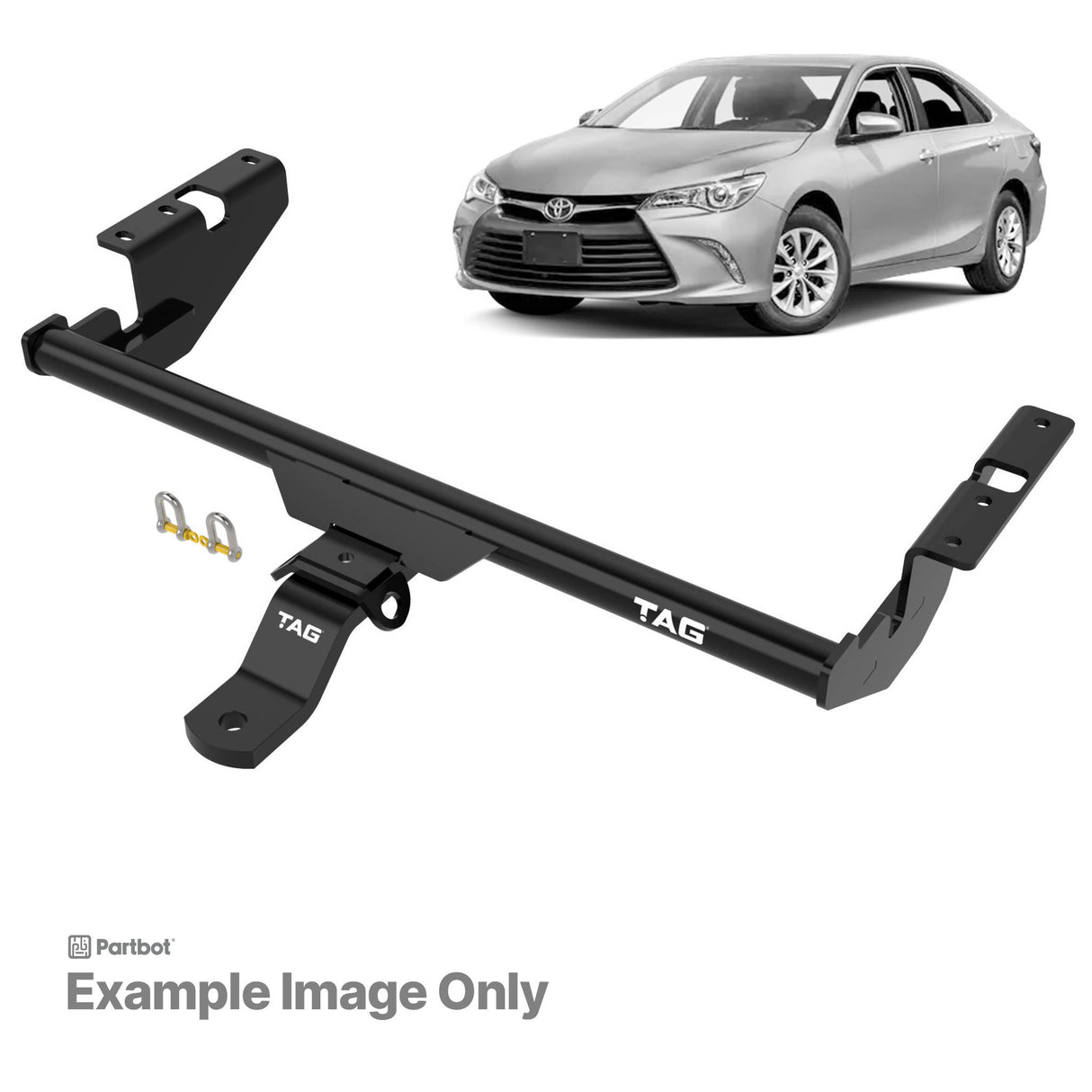 TAG Standard Duty Towbar for Toyota Aurion (07/2006 - 08/2017), Toyota Camry (07/2006 - 08/2017)