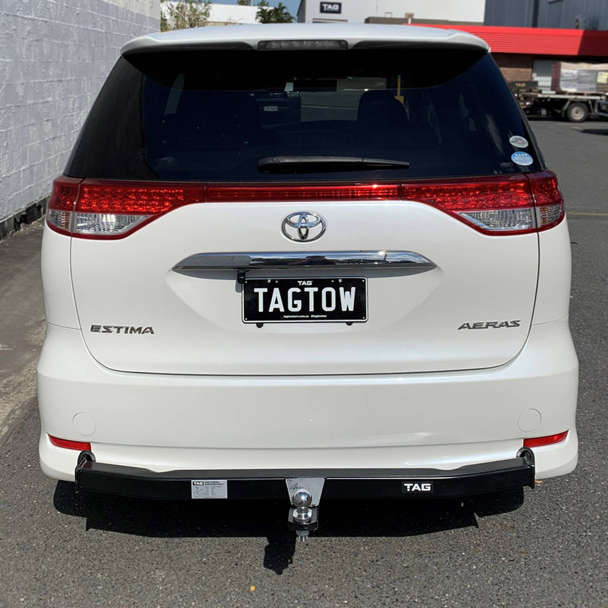 TAG Standard Duty Towbar & Universal Wiring Kit for Toyota Tarago/Estima (03/2006 - 12/2019)