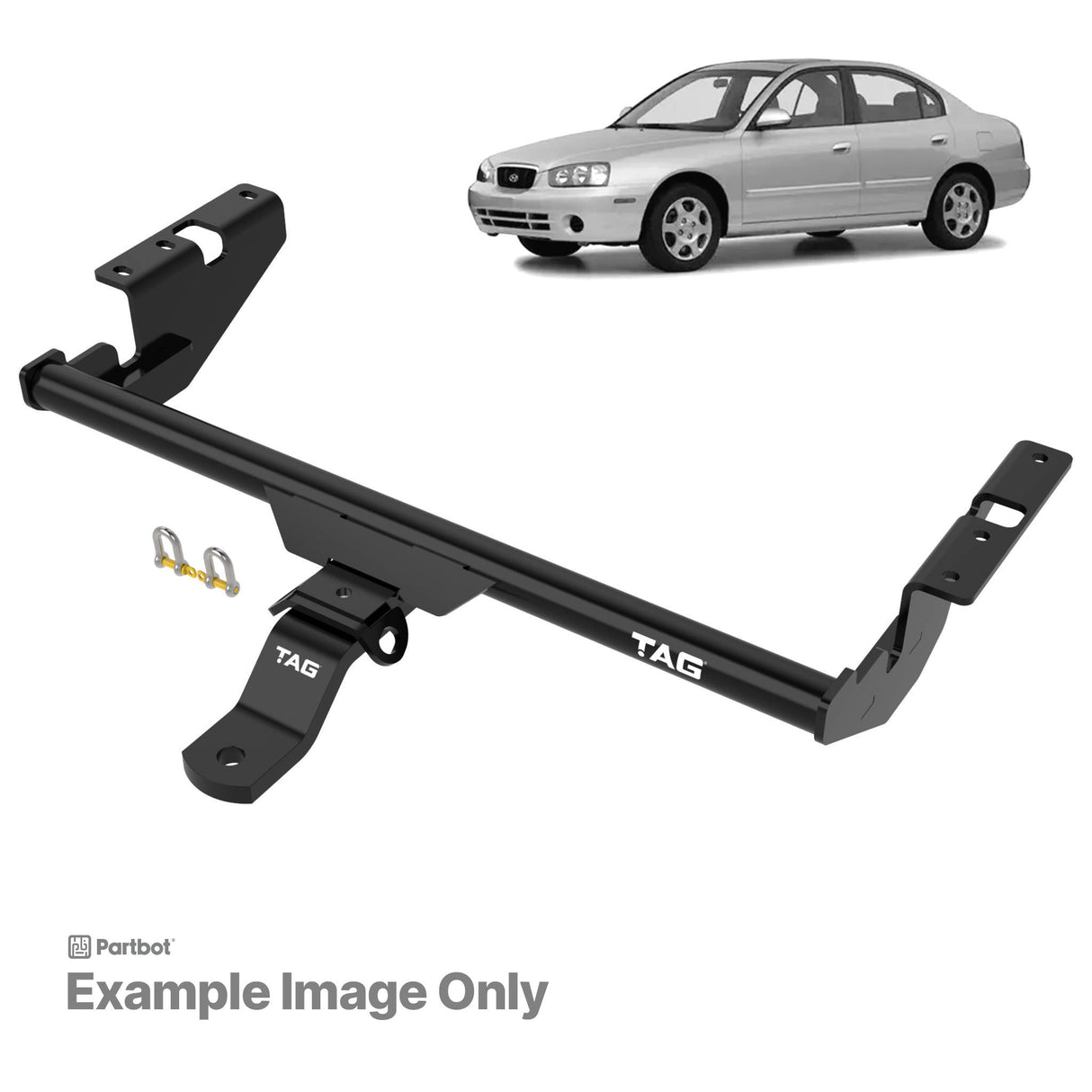 TAG Standard Duty Towbar for Hyundai Elantra (06/2000 - 2003)