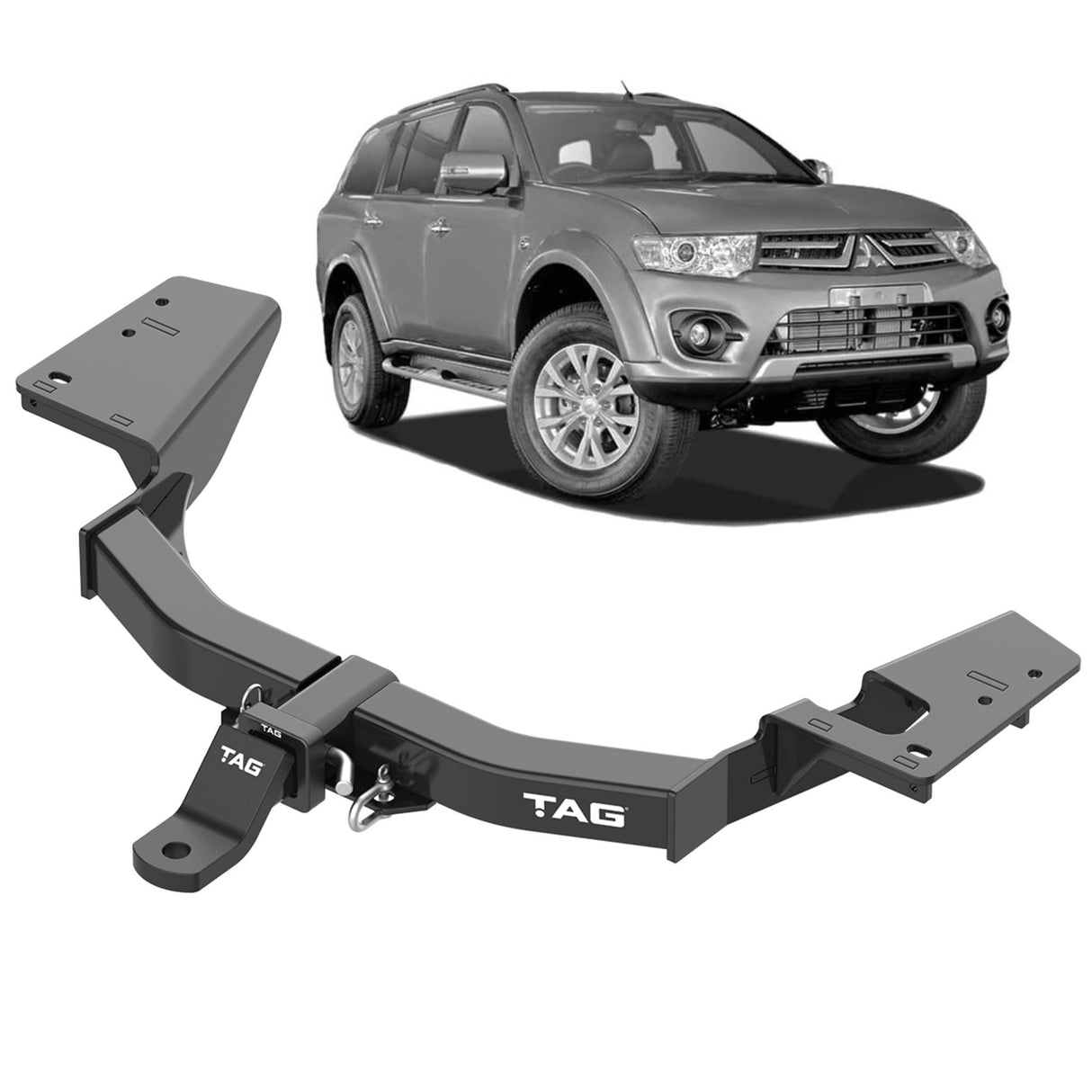 TAG Heavy Duty Towbar for Mitsubishi Challenger (07/2008 - 12/2015)