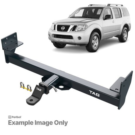 TAG Heavy Duty Towbar & Universal Wiring for Nissan Pathfinder R51 (07/2005 - 09/2013)