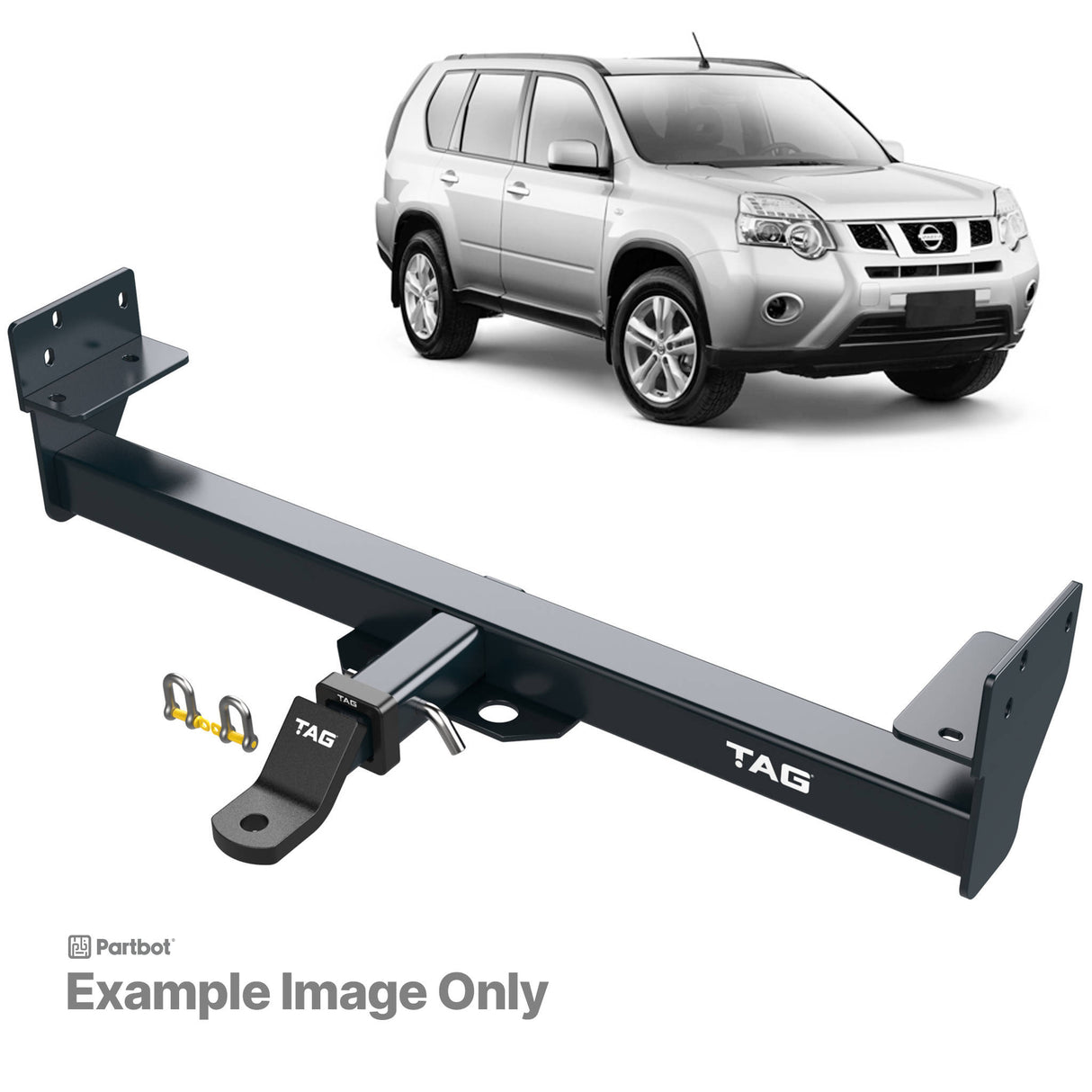 TAG Heavy Duty Towbar for Nissan X-TRAIL T30 (06/2001 - 12/2007)