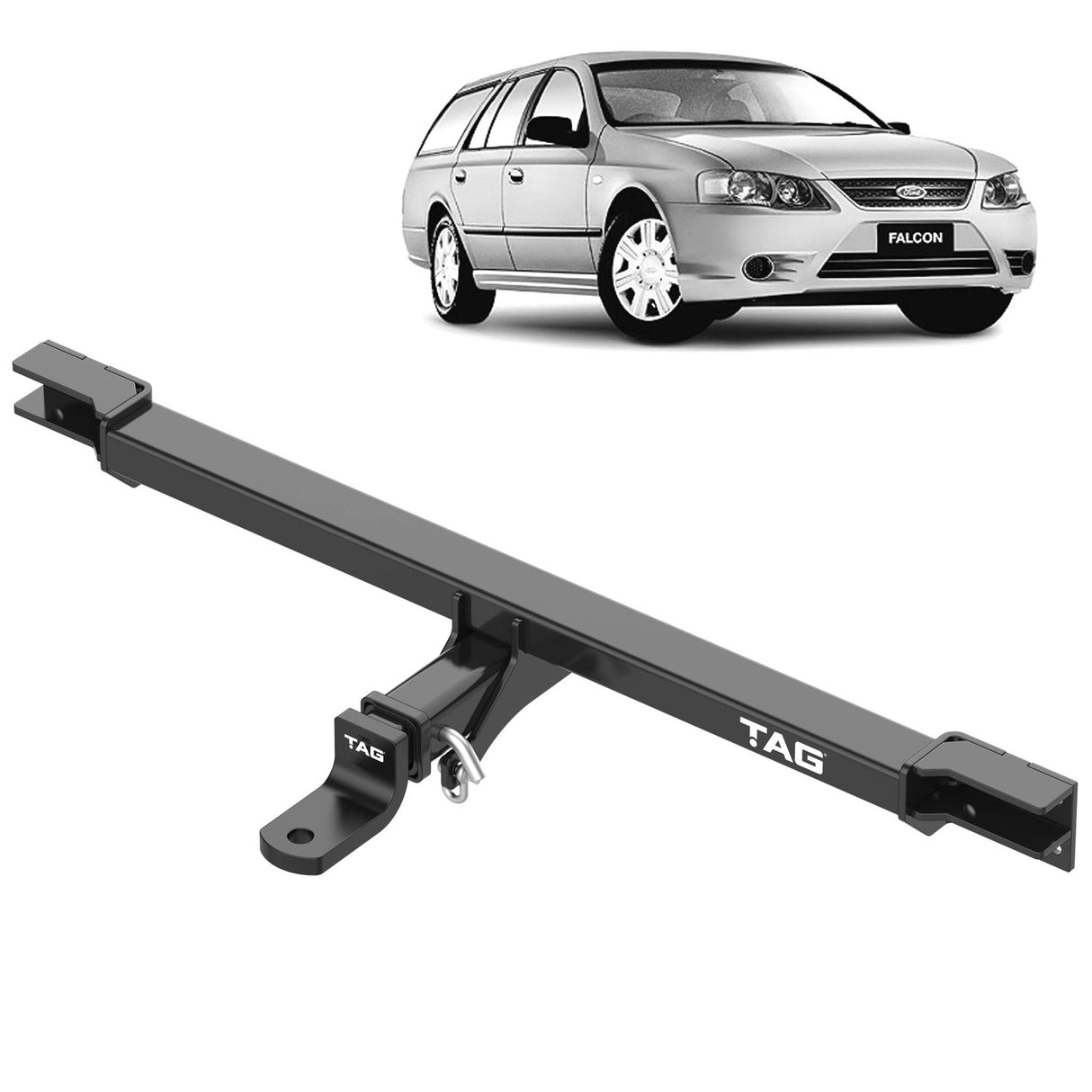 TAG Heavy Duty Towbar for Ford Falcon AU BA BF Wagons (09/1998 - On)