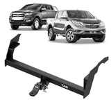 TAG Heavy Duty Towbar & Direct Fit Wiring for Ford Ranger PX2 PX3 Styleside Tub Models Only (05/2015 - 05/2022)