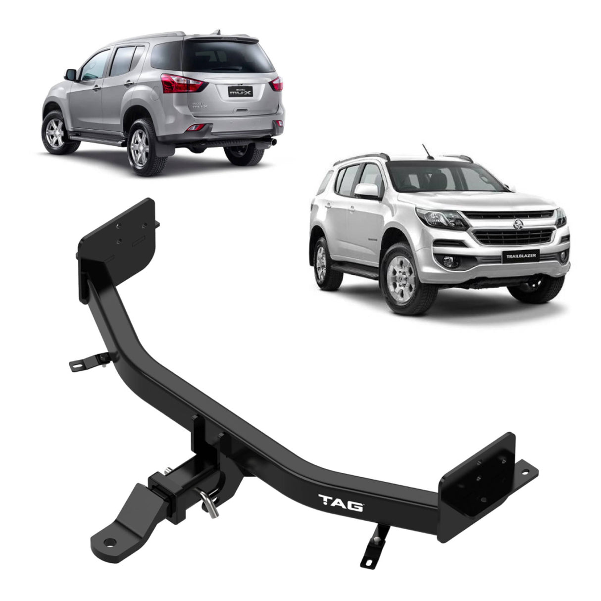 TAG Heavy Duty Towbar & Direct Fit Wiring Harness for Isuzu MU-X (11/2013 - 05/2021)