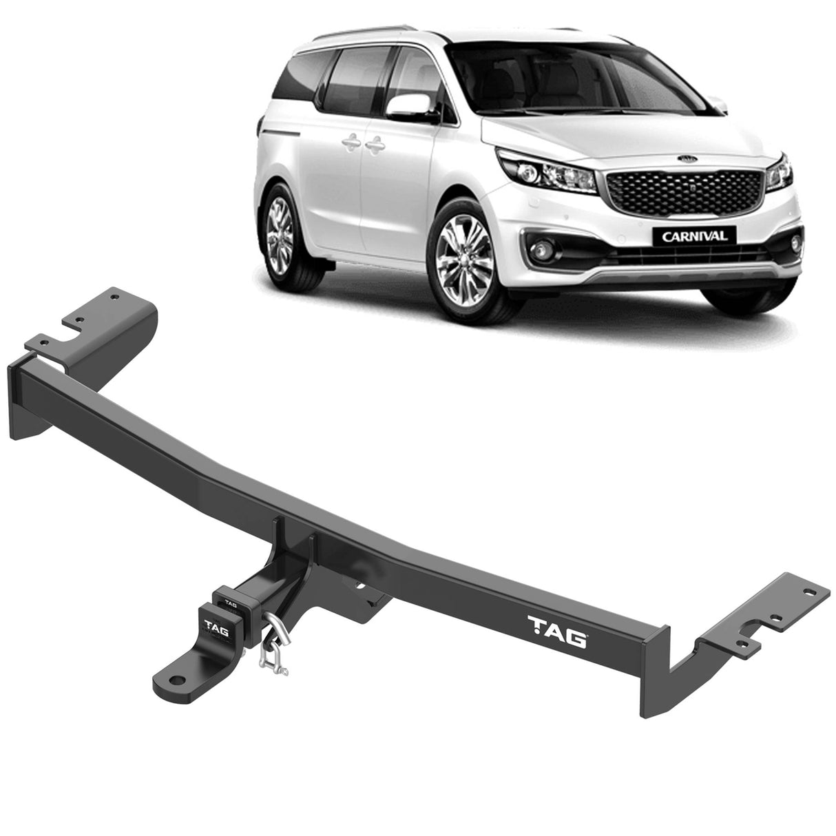 TAG Heavy Duty Towbar & Universal Wiring Kit for KIA Carnival  YP Series (02/2015 - 08/2020)