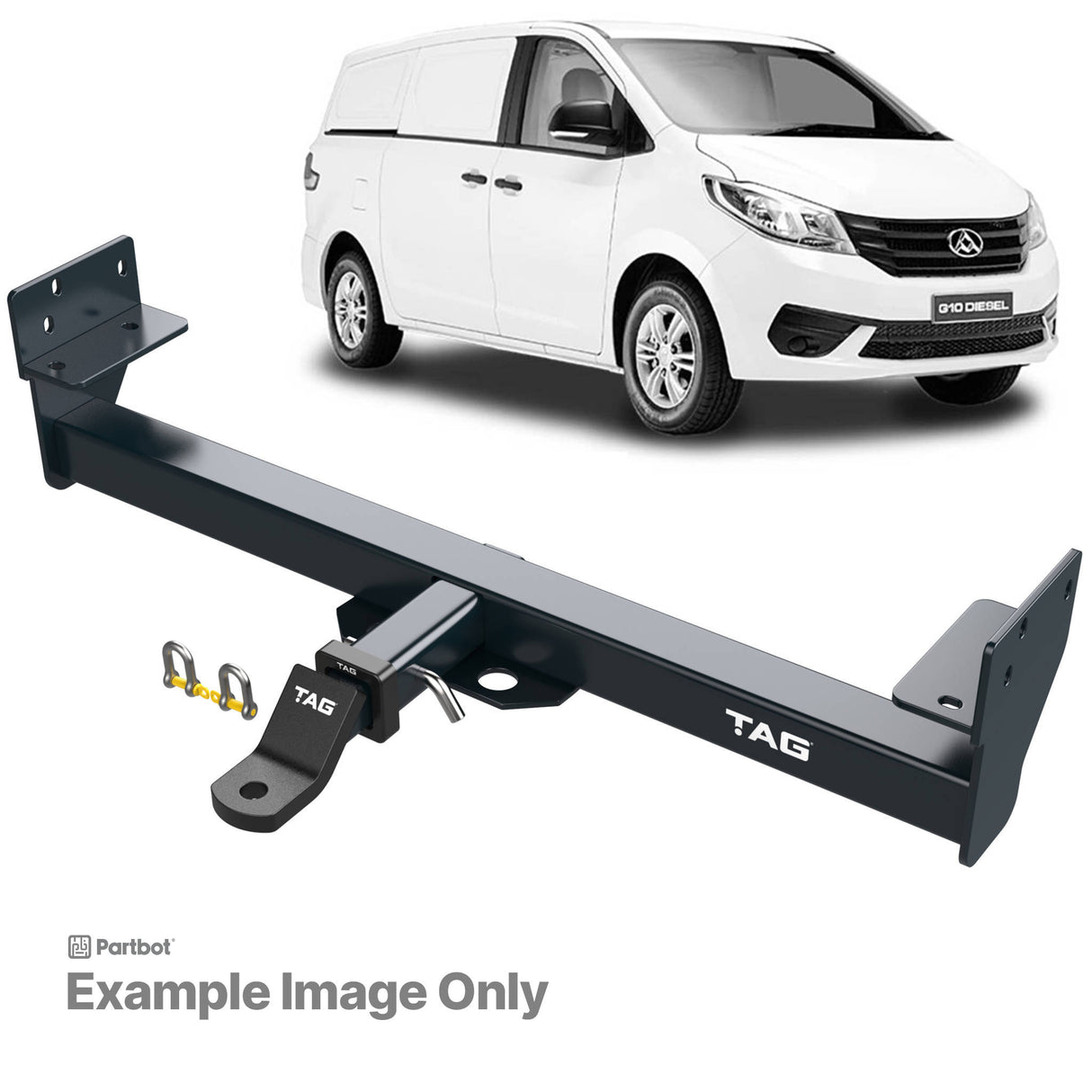 TAG Heavy Duty Towbar for LDV G10 (04/2015 - on)