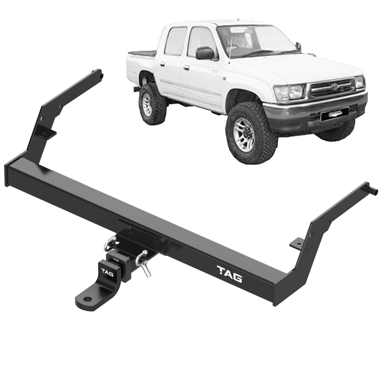 TAG Heavy Duty Towbar for Toyota Hilux (10/1983 - 03/2005)