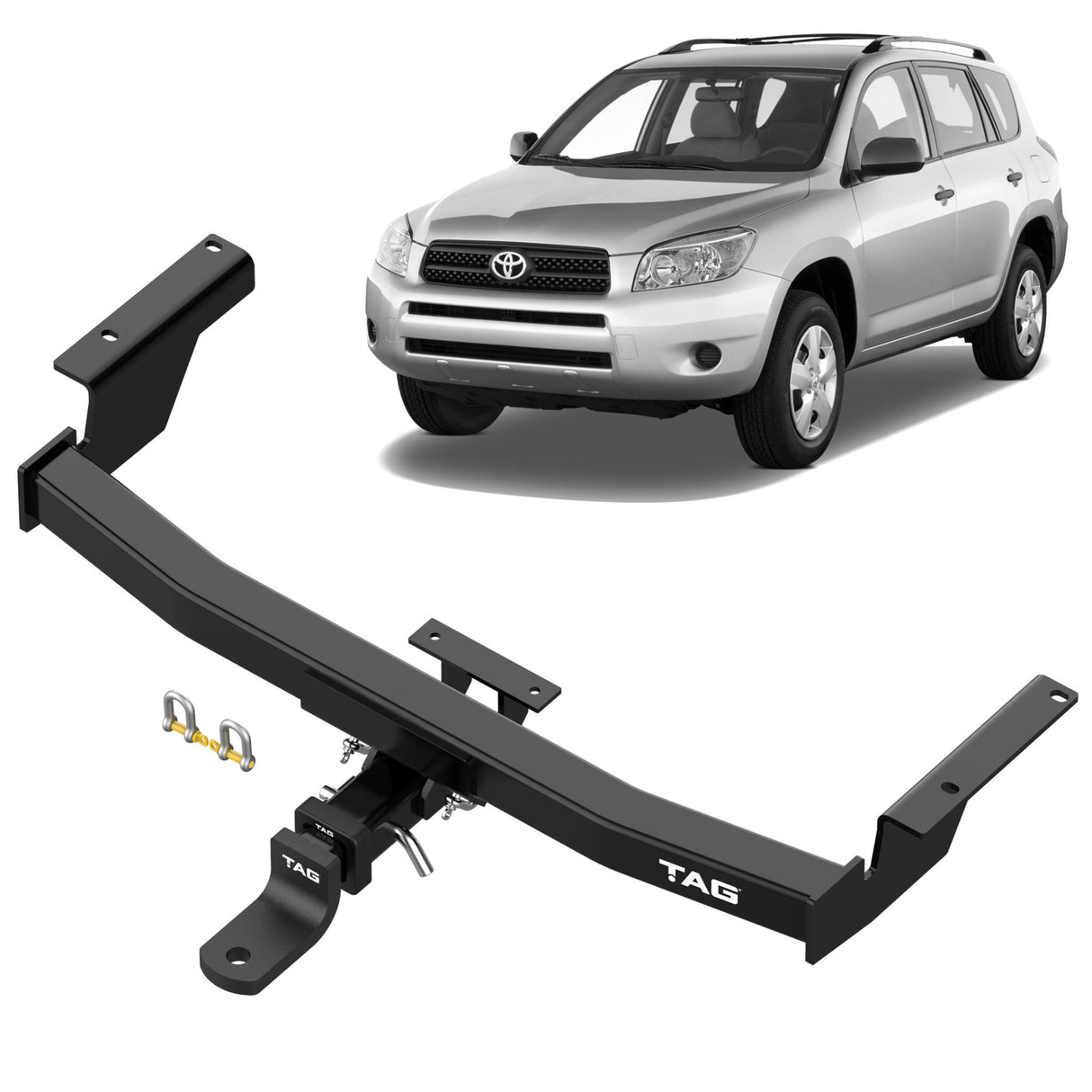 TAG Heavy Duty Towbar & Direct Fit Wiring Kit for Toyota Rav4 (02/2006 - 01/2013)