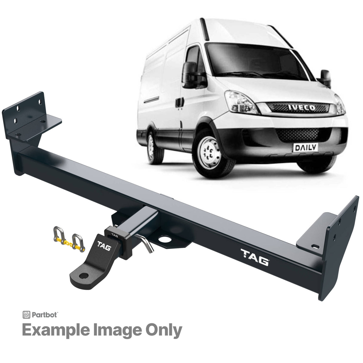 TAG Heavy Duty Towbar & Universal Wiring for Iveco Daily (03/2002 - on), Daily Iii (05/1999 - 04/2006)