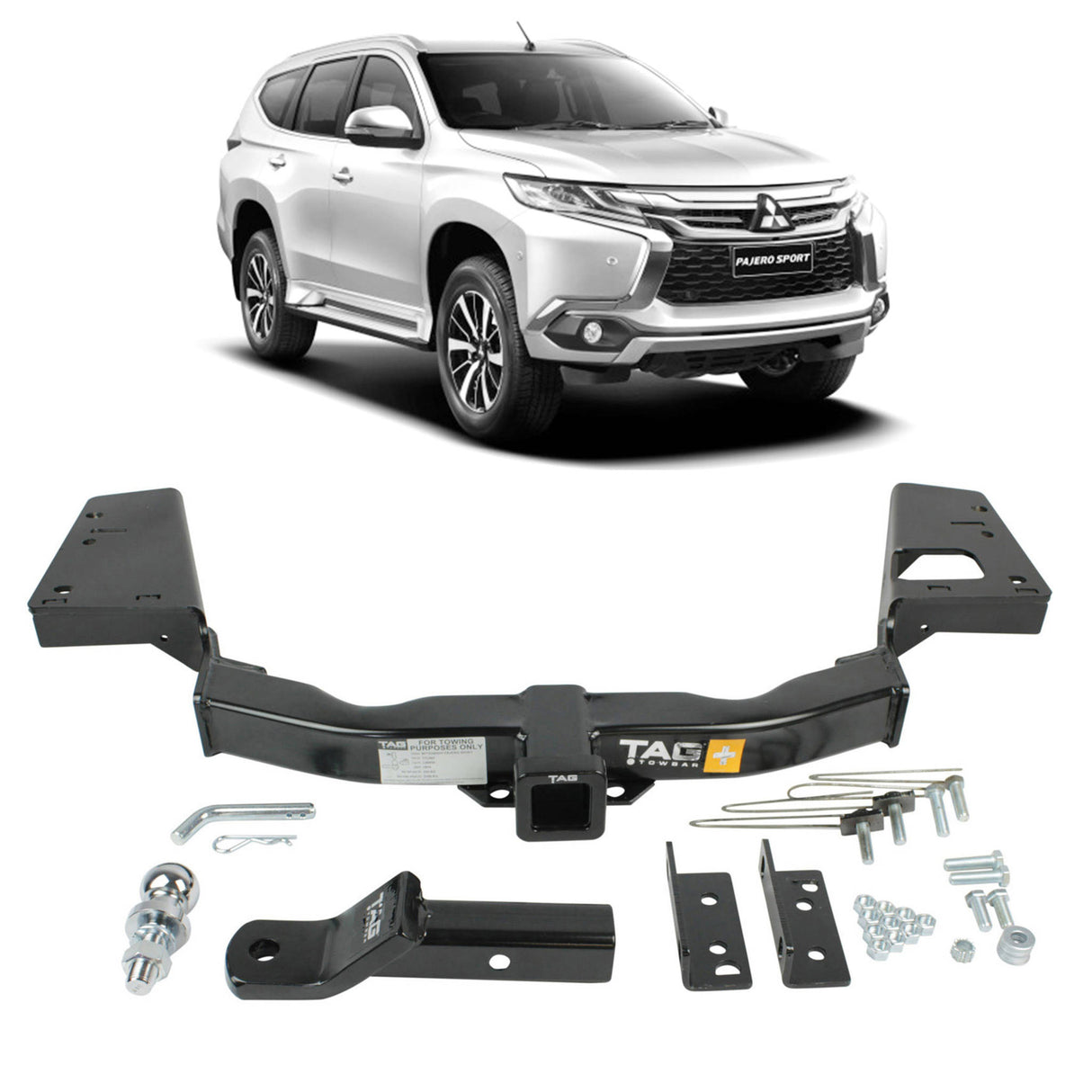 TAG Heavy Duty Towbar for Mitsubishi Pajero Sport (01/2015 - 11/2019)