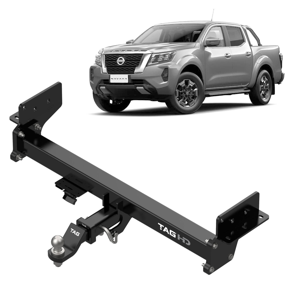 TAG Heavy Duty Towbar for Nissan Navara (12/2020 - on) (NP300 Facelift)