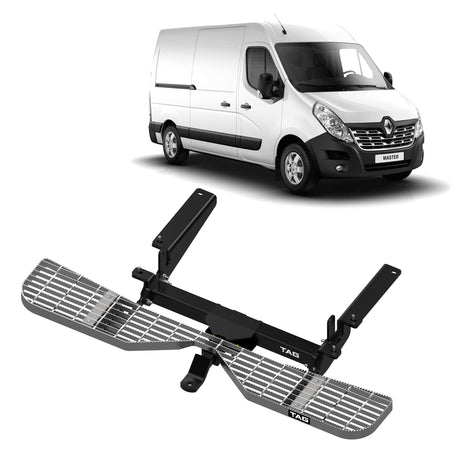 TAG Heavy Duty Towbar & Rear Step Combo for  Renault Master FWD Vehicles (10/2011 - on)