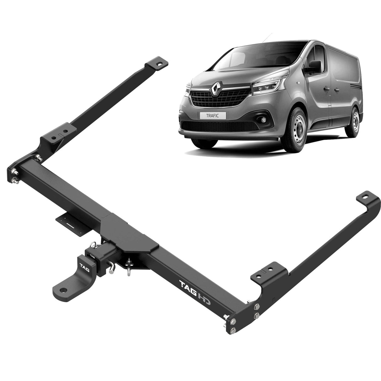 TAG Heavy Duty Towbar for Renault Trafic (05/2014 - on), Mitsubishi Express (02/2020 - On)