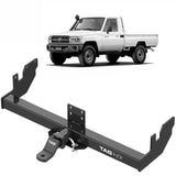 TAG Heavy Duty Towbar & Direct Fit Wiring for Toyota Landcruiser 75 Series / 79 Series. Single Cab models only 1985-07/2012.