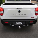 TAG Heavy Duty Towbar & Direct Fit Wiring for SsangYong Musso Ute Short Wheel Base (10/2018 - On)