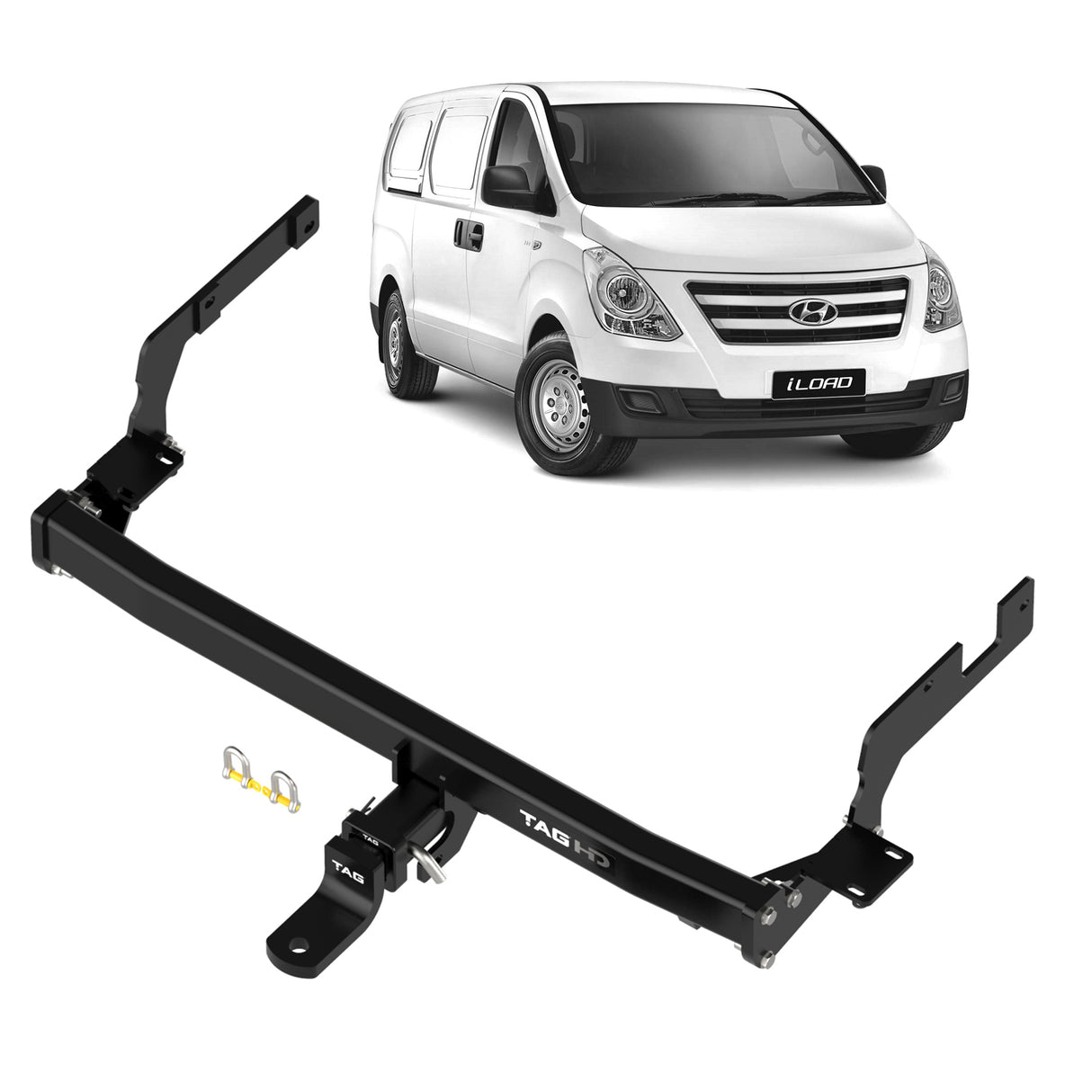 TAG Heavy Duty Towbar for Hyundai ILoad (02/2008 - 06/2021), IMAX (02/2008 - 06/2021)