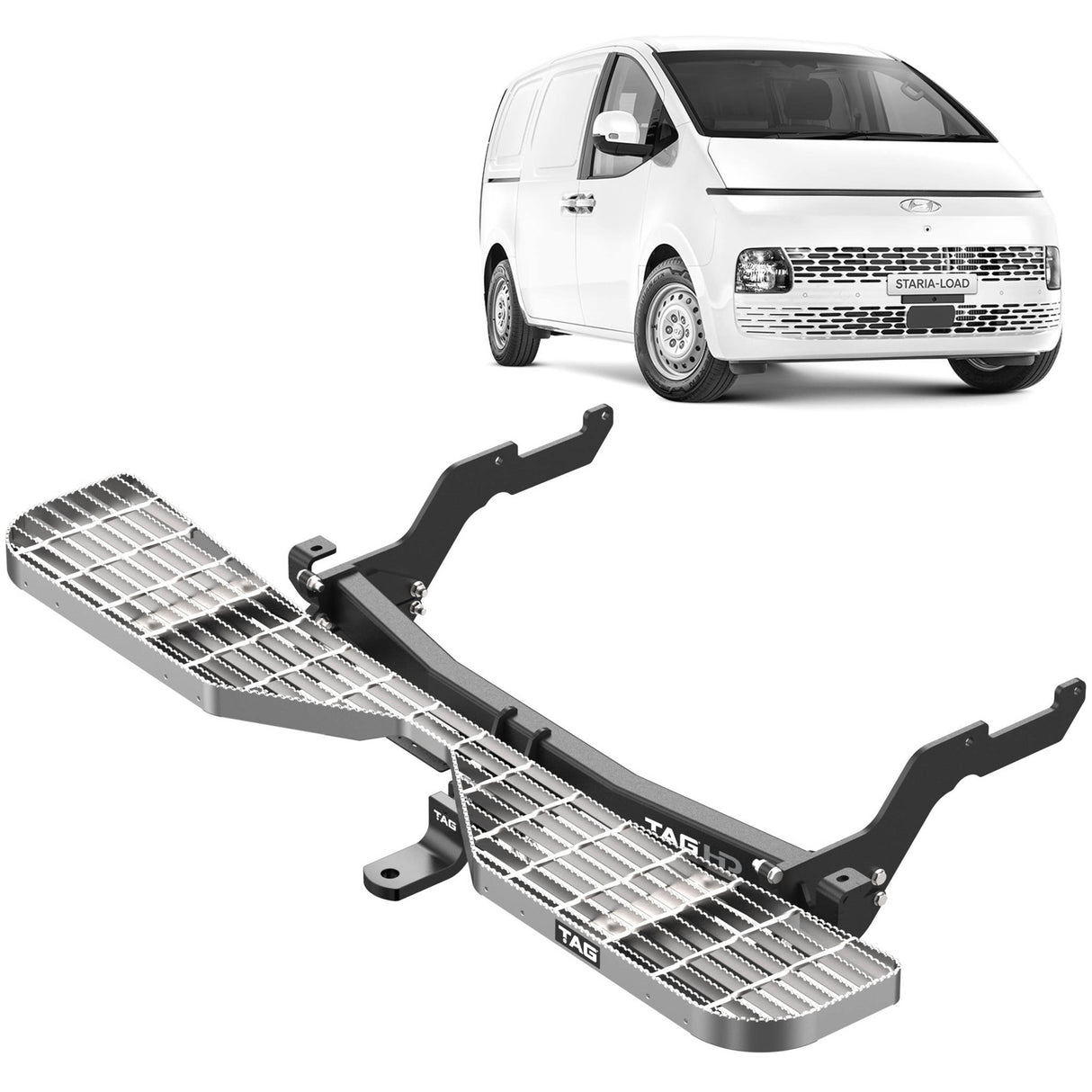 TAG Rear Step and Towbar Combination for Hyundai Staria Van (01/2021 - on)