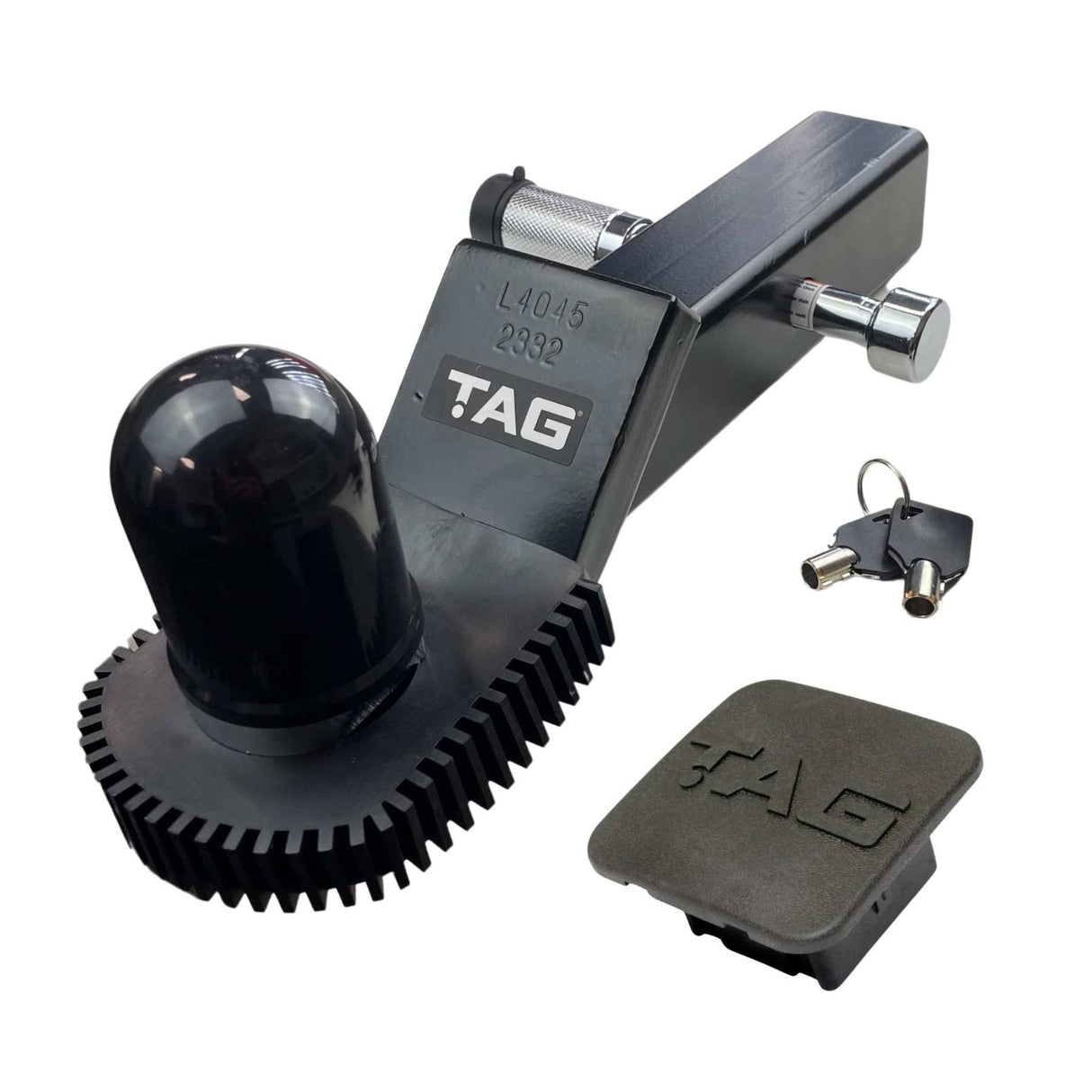 TAG Ball Mount Hitch Kit (Lug + Locking Pin + Tow Ball + Ball Cover + Hitch Cover + Shin Protector)